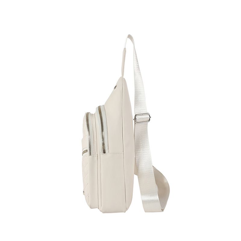 New Korean version simple breast lare capacity women's outdoor leisure embroidery thread dia rid shoulder messener_voghion.com