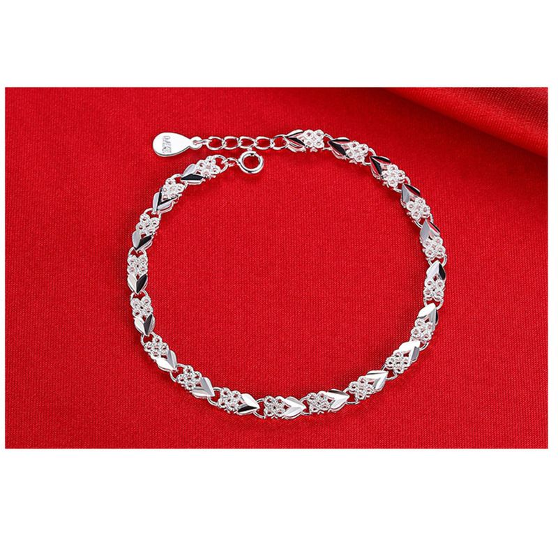 Love Style New Plating To Heart Matching Women's Simple And Personalized Creative XO Bracelet_voghion.com