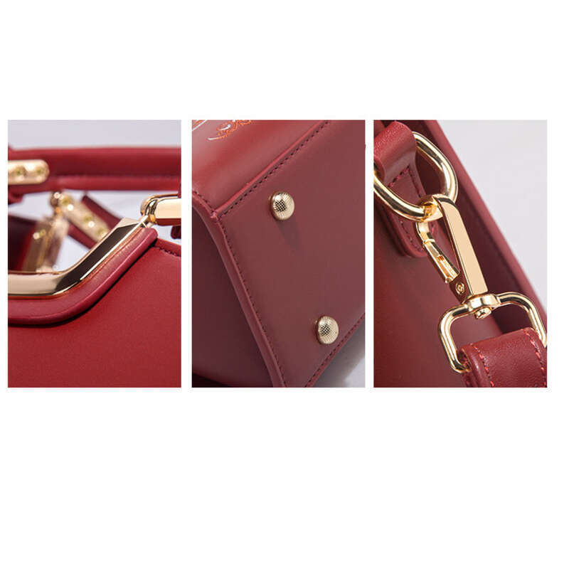 Bolsa de casamento vermelha bordada para o dia das mães, bolsa de presente premium para sogra_voghion.com