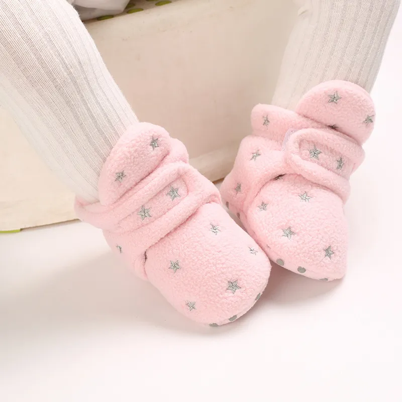 Newborn Baby Socks Boy Girl Enfant Toddler First Walkers Booties Cotton Comfort Soft Anti-slip Warm Littlesprouts Infant_voghion.com