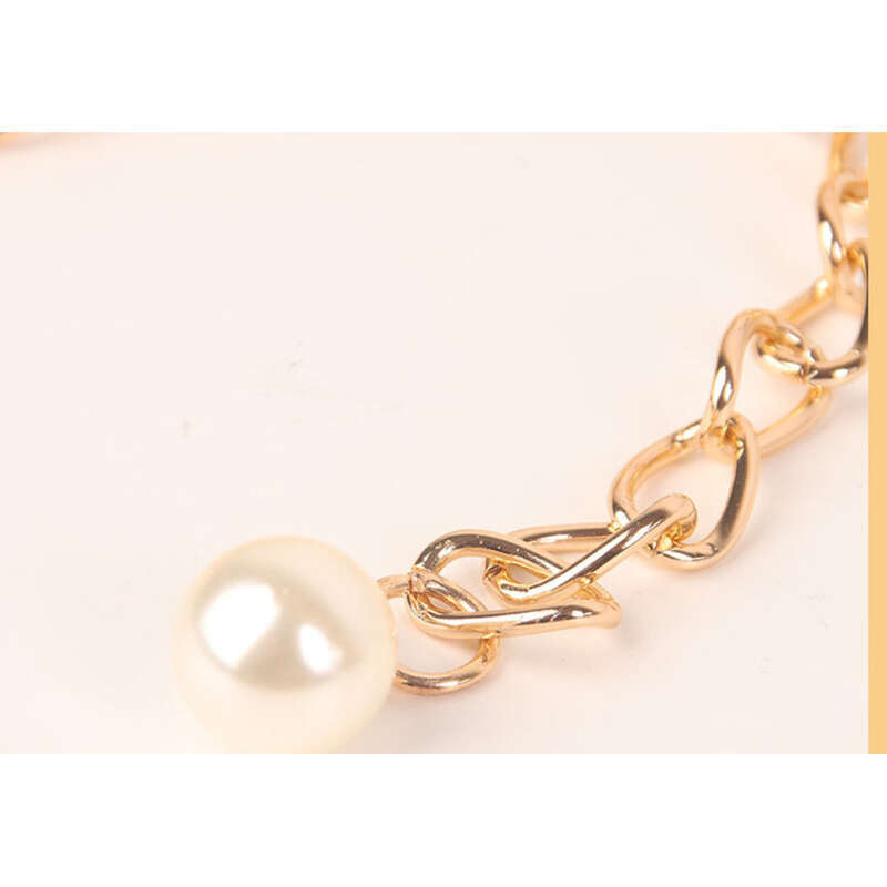 Nouvelle ceinture en métal pour femme, élégante et polyvalente, avec chaîne en aluminium et perles, assortie à une ceinture_voghion.com