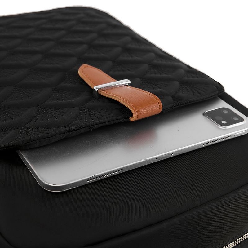 Nuovo zaino da college alla moda femminile, ad alta capacità, semplice, alla moda, per computer portatile, per ragazze carine, libro da viaggio_voghion.com
