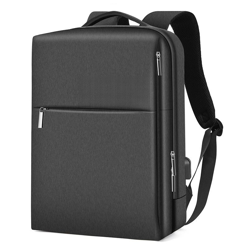 Herren Business Freizeit Outdoor Studentenrucksack Damen Computer Rucksack Schwarz Wasserdicht 16 Zoll_voghion.com