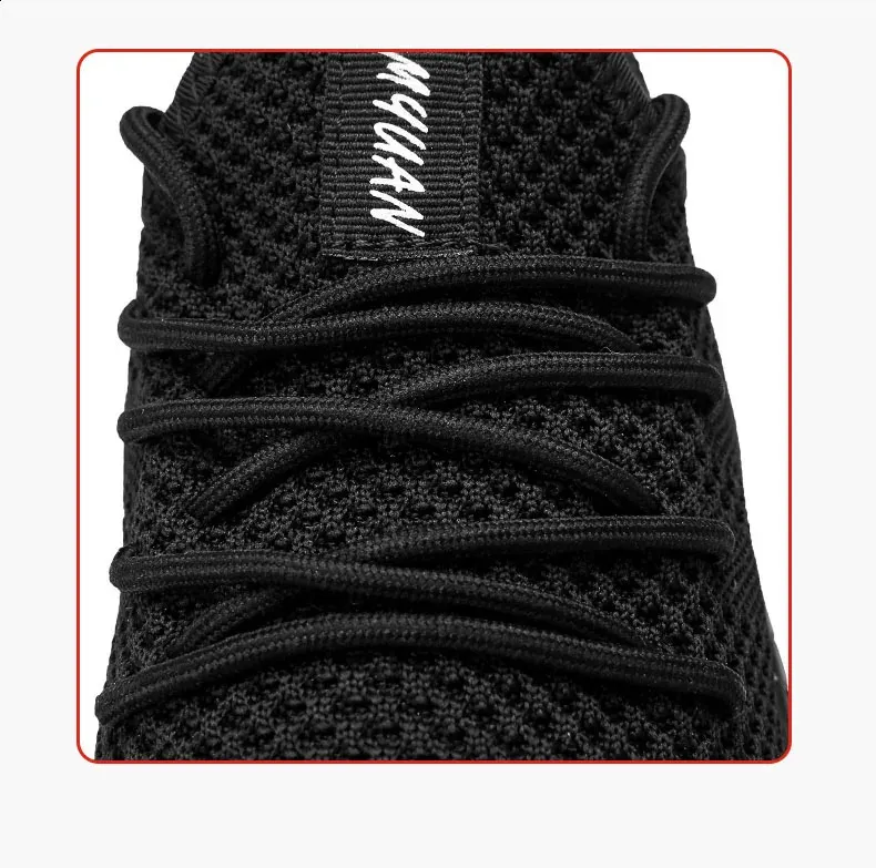 Baskets décontractées printemps-été tendance et confortables en maille pour hommes, chaussures Zapatos Hombre, grande taille 36-46 250122_voghion.com