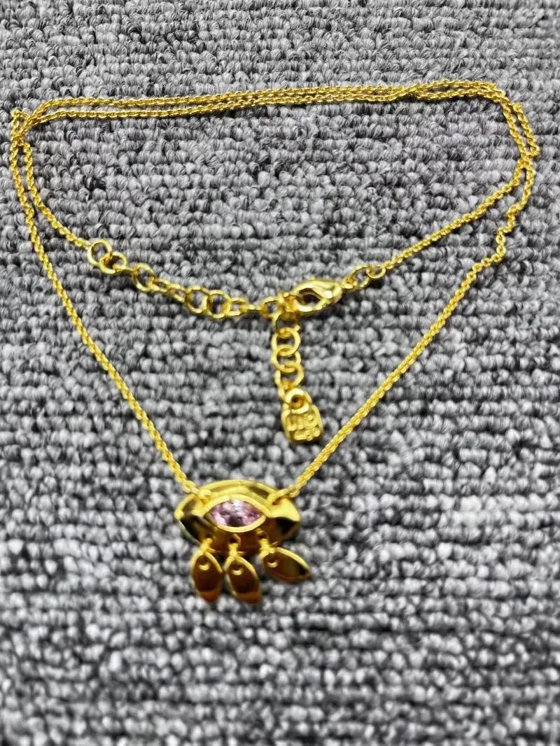 Catene 2024 U NOde50 Moda Elettrolitico Argento 14K Oro Delicata Collana Gioielli Regalo di Festa_voghion.com