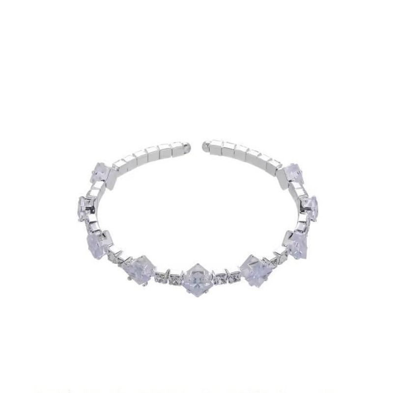 Store Hot Sale Zircon Light Bracelet With Exquisite Charm, Small , Minimalist Design, High End Opening, 【 】_voghion.com