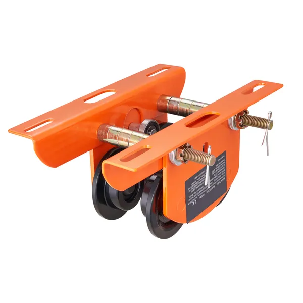 Electric Hoist Manual Trolley For Beam Adjustable Flange Width_voghion.com