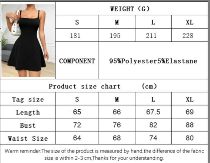 Rochie sexy fără mâneci, decolteu pătrat, stil nou de vară, design cu spatele gol, fustă scurtă în linie A_voghion.com