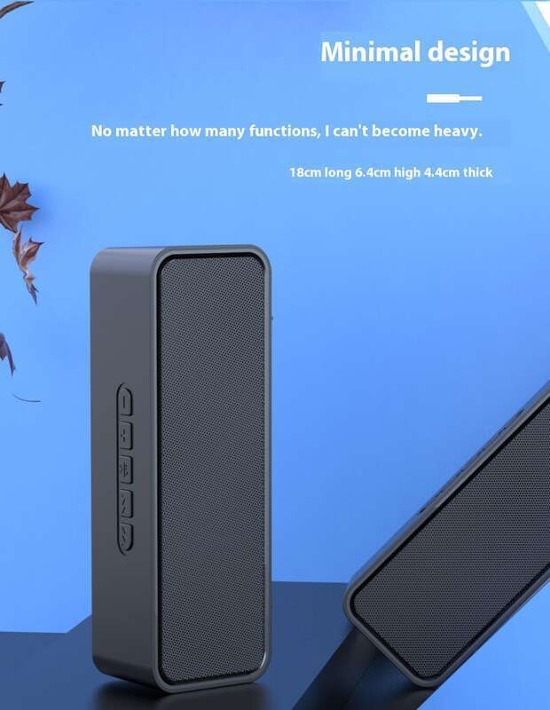 【37000 heraankopen】 Mobiele draadloze subwoofer, Bluetooth, stemomroeper met hoog volume, kleine computer_voghion.com