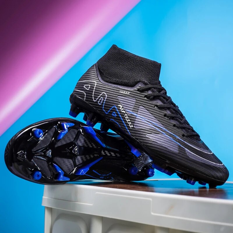 Ανδρικά μποτάκια ποδοσφαίρου TF/FG Society Indoor Futsal Παπούτσια Ενήλικες Επαγγελματικό ποδόσφαιρο, Teenager Αντιολισθητικά αθλητικά αθλητικά παπούτσια_voghion.com