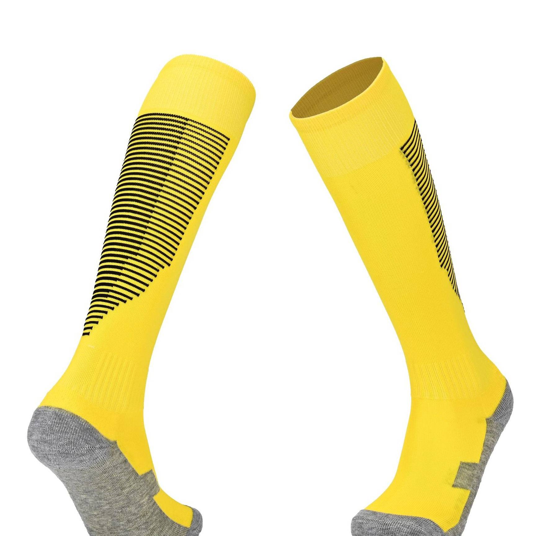 MINO SOCKS Football Socks Long Cuff Terry Cotton Blend For Men Women Kids - Moisture Wicking Breathable Training Soccer Socks In Multiple Colors_voghion.com