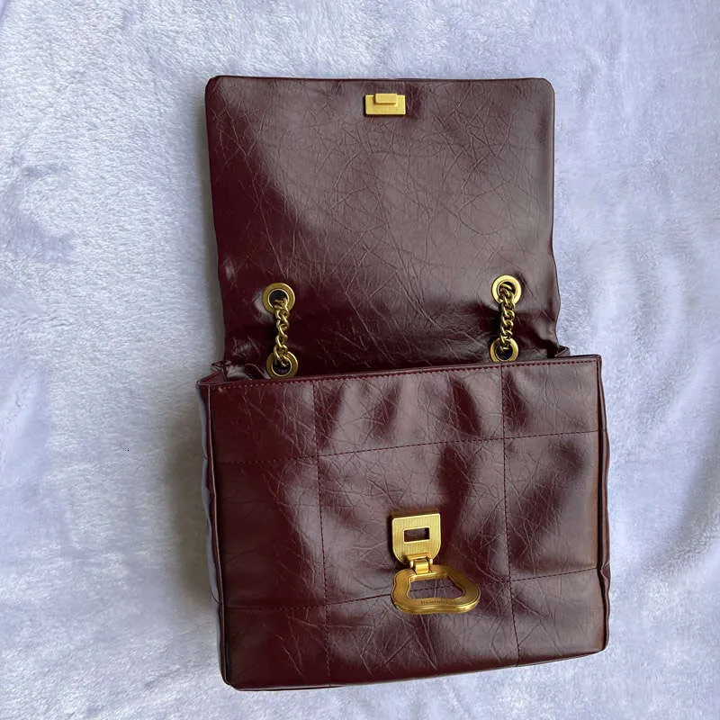 Aitoa nahkaa, kultasolki, olkalaukut, klassinen neliönmuotoinen naisten lähettilaukku, suuren kapasiteetin työmatkalaukku naisille_voghion.com