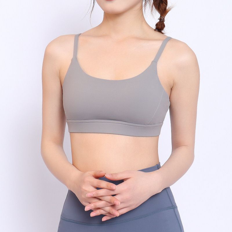 2024 New Summer Yoga Sports For Women With Beautiful Backs And External Wearing Dance Fiess Shockproof Gathering_voghion.com