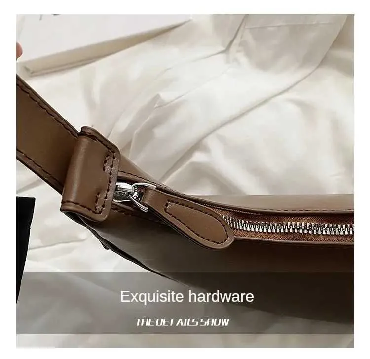 Fashion Armpit Bags For Women Cute Half Crescent Leather PU Purses And Handbags Designer Shoulder Bag Small Hand_voghion.com