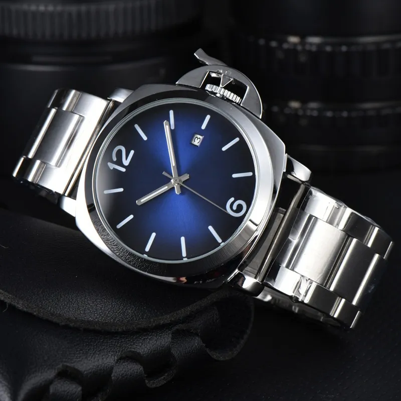Montres-bracelets pour hommes 2024 Nouvelles montres pour hommes Tous les cadrans fonctionnent Montre de machines automatiques Top Luxury Brand Clock Hommes Mode Bracelet en caoutchouc noir_voghion.com