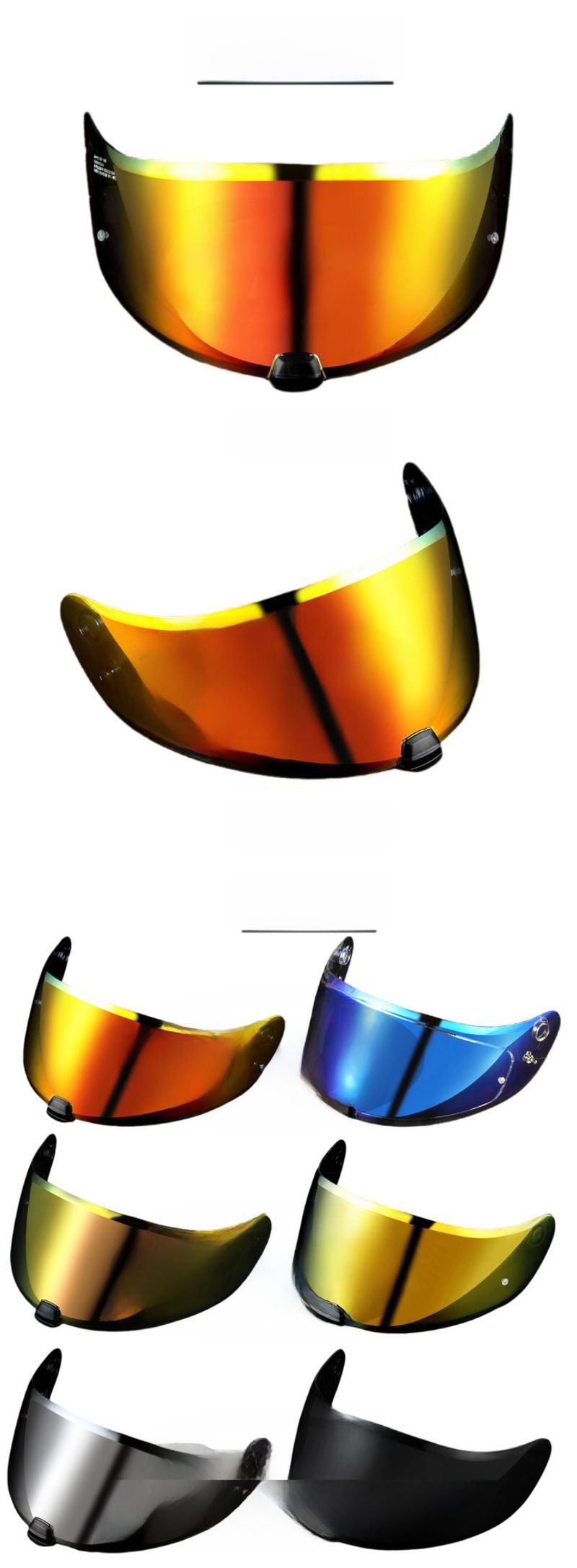 Electric Car Full Safety Helmet Lens For HJC I70/c70/i10/HJ-31_voghion.com