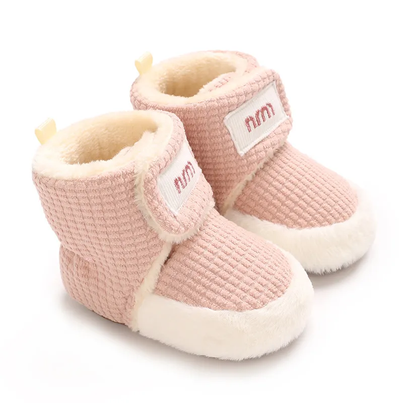 Botas de inverno de lã quente para bebês recém-nascidos, sapatos para crianças pequenas, botas Cutefeet para meninas e meninos de 0 a 18 meses_voghion.com