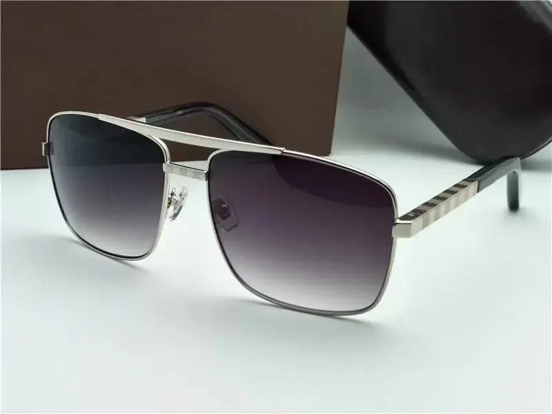 designer sunglasses attitude classic metal black square frame uv 400 protection eyewear for women men with boxes 0259_voghion.com