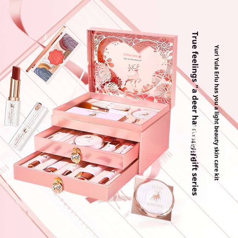 Beauty Skincare Set 20 piese Tanabata Set cadou de machiaj de Crăciun pentru Ziua Îndrăgostiților_voghion.com