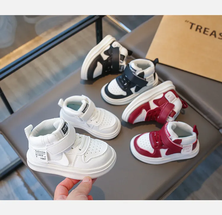 Kids Basketball For Children High Top Trainers Boys And Girls Littlesprouts Sport Running Sneakers Enfant Toddler Baby_voghion.com