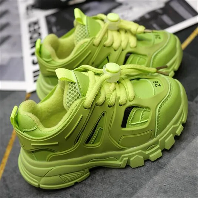 Chaussures de sport tendance pour enfants, garçons et filles, baskets décontractées pour le printemps et l'automne_voghion.com