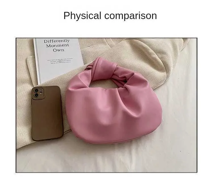 2024 INS Donna Piccola Borsa a Tracolla Festa Frizione Borsa a Tracolla Donna Pelle PU Borse a Tracolla Moda Increspato Crossbody_voghion.com