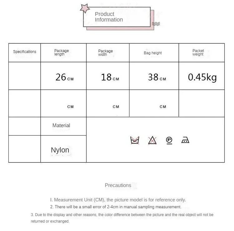 2024 Damen-Laptop-Rucksäcke in Bonbonfarben, süße Kawaii-Schultaschen für japanische Reise-Camping-Rucksäcke für Teenager_voghion.com