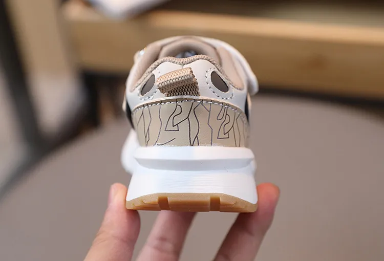 Scarpe da ginnastica per bambini, casual, per bambine, 2025, moda, primavera, autunno, ragazzi, antiscivolo, scarpe da ginnastica per bambini, all'aperto, taglie 22 -_voghion.com