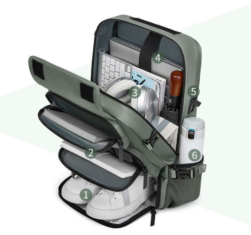 Good Travel Partner! Men's Outdoor Travel Backpack, Diagonal Luggage, Women's Backpack For Intimate Companionship_voghion.com