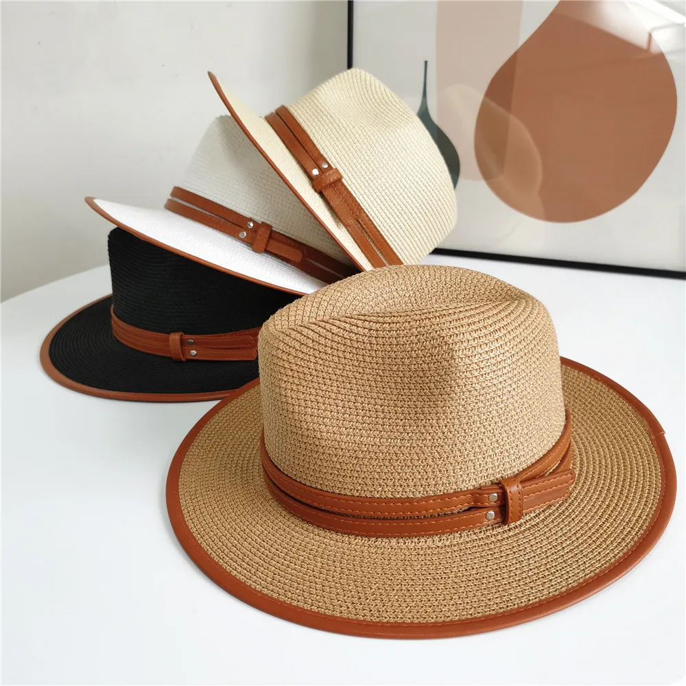 2021 Grass Braid Strohhut Frauen Bucket Cap Damen S Designer Caps Hüte_voghion.com