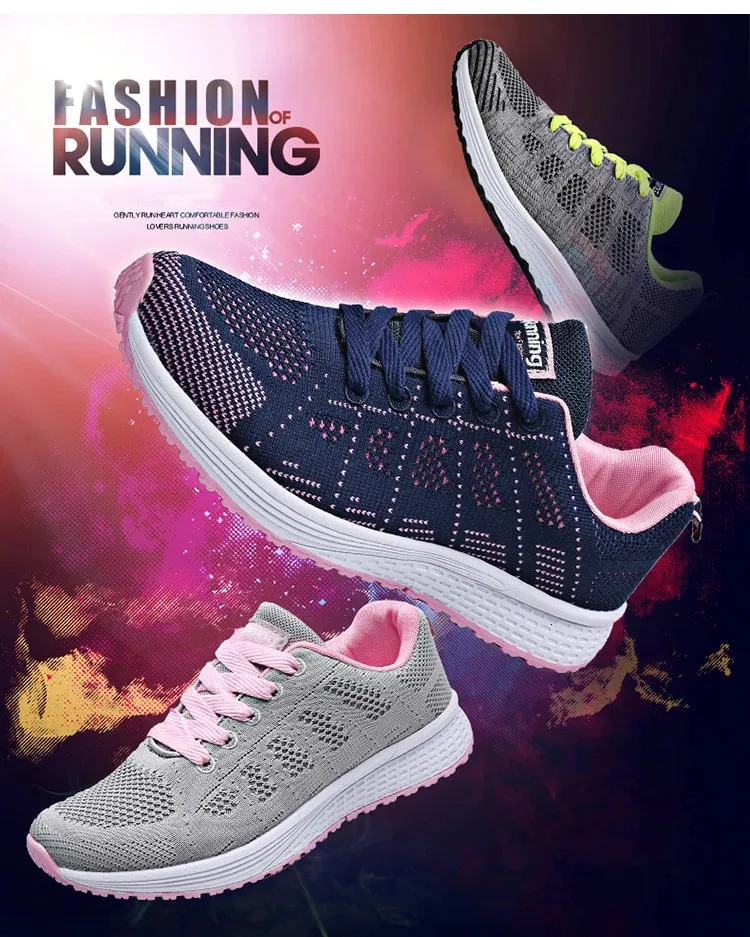 Chaussures plates légères à lacets, style infirmière, bout rond, pour femmes, grandes tailles 241213_voghion.com