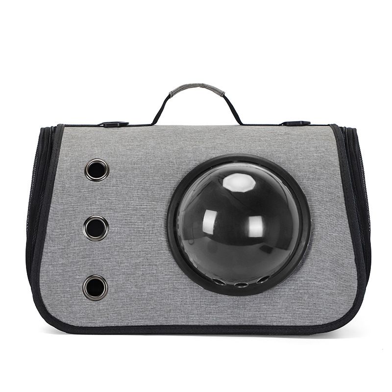 Neue Katzen- Hundetasche mit großem Platz, transparent bequem zum Ausgehen, fallbare and tragbare Hand-Haustiertasche_voghion.com