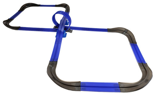 Remote Control Slot Car Race Track Set Glow-in-the-Dark 3 Track Lengths_voghion.com