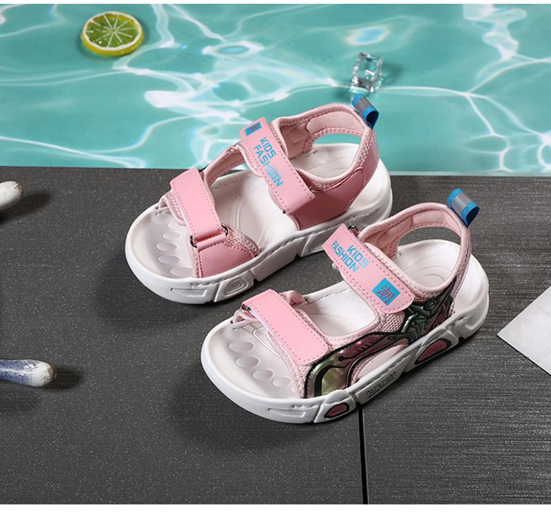 2024 estate nuovi sandali da spiaggia per bambini per ragazzi scarpe casual con suola morbida per ragazzi grandi_voghion.com