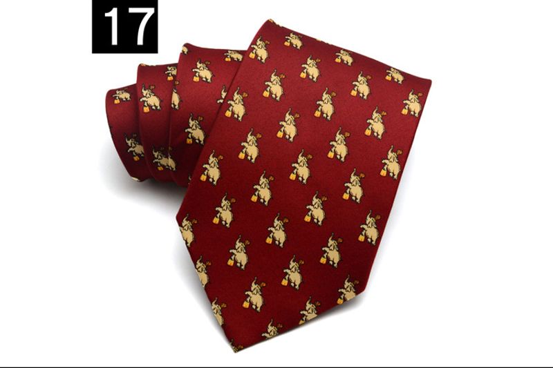 Trendy Men's Casual And Modern Fashion Collar, 9CM Wide Tie, Suit Accessories, Hand Printed TIE_voghion.com