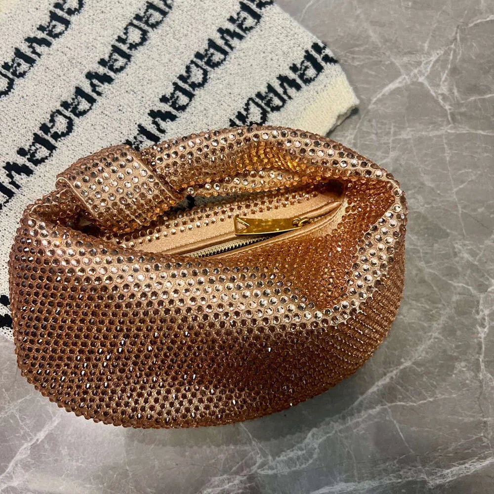 Designer Knotted Crsytal Rhie Dia Cloud Women's Handbag Bg Shiny Evening Bag Dinner Party Clutch Purse_voghion.com