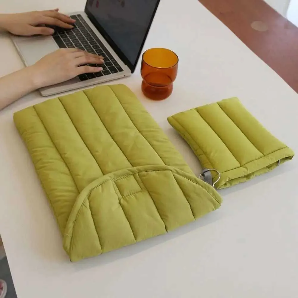 Geantă moale pentru laptop, rezistentă la apă, 11/13/15 inch, carcasă pentru notebook, rezistentă la șocuri, din bumbac brodată pentru Lenovo/HP/C241011_voghion.com