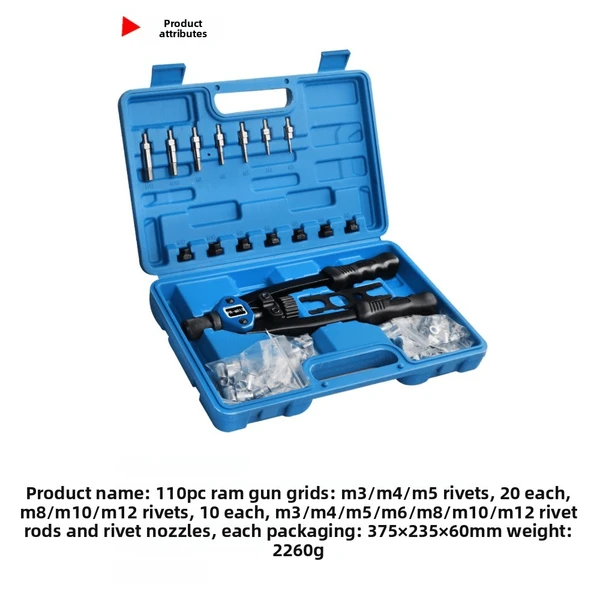 Rivet Nut Pliers Set For Threaded Steel Inserts And Rivets_voghion.com