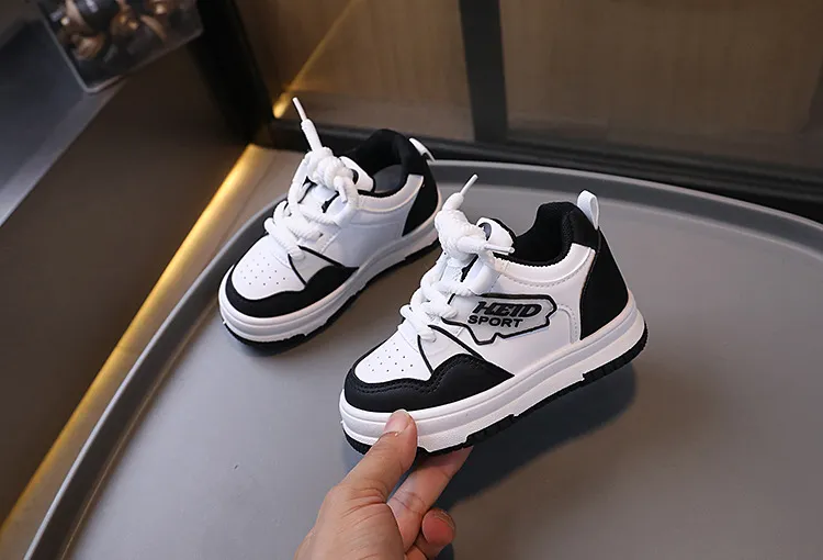 Designer Thick Bottom Versatile Kids Trainers Cutefeet for Toddler Fashion boy School Leisure Tennis Shoes Non-slip_voghion.com