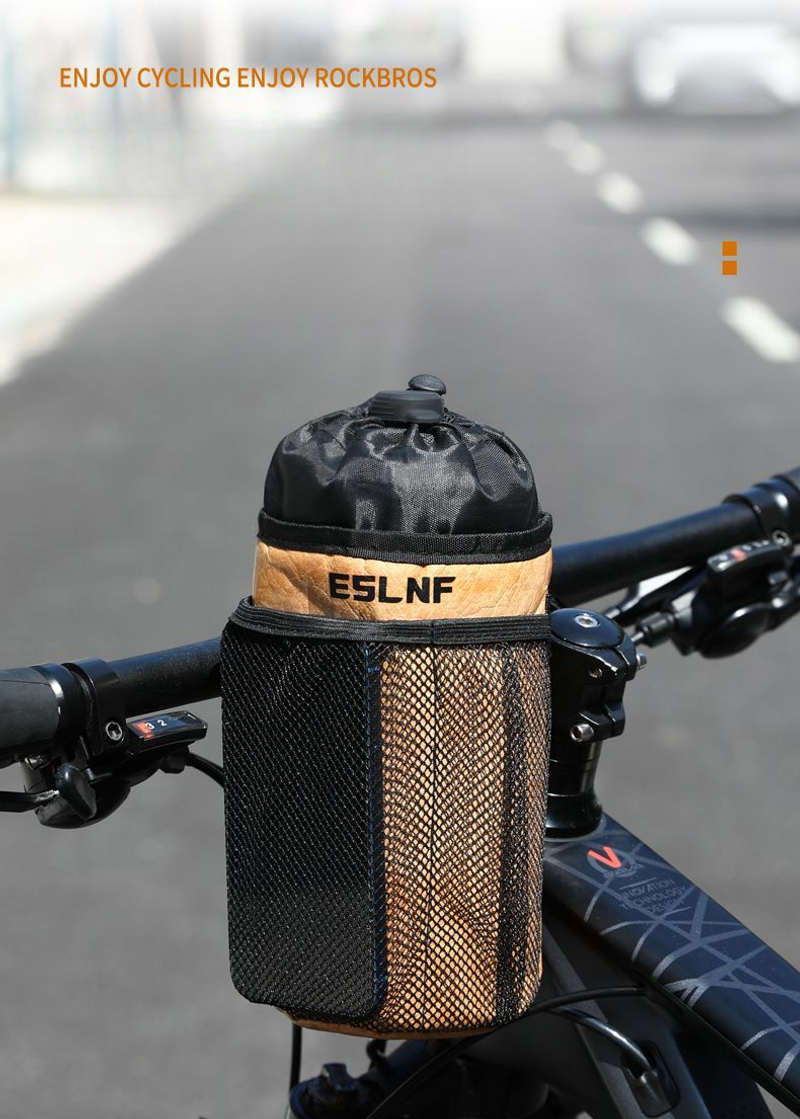 Bicycle Electric Scooter Small Hanging Front Handle Storage Bag, Water Bottle Bag_voghion.com