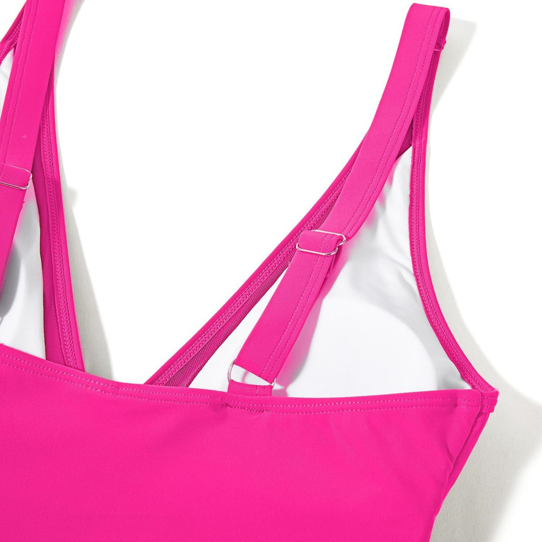 Jednoczęściowy siatkowy strój kąpielowy damski, seksowny, obcisły strój kąpielowy z wysokim stanem, bikini bez pleców_voghion.com