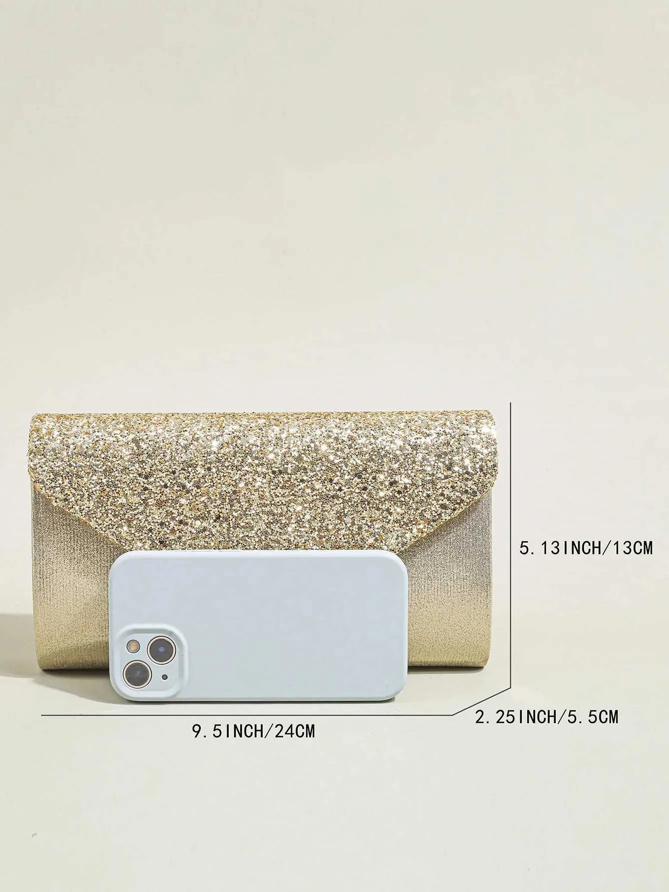 Womens evening envelope handbag promotion sequin clutch wallet shoulder chain cross body bag Y241019_voghion.com