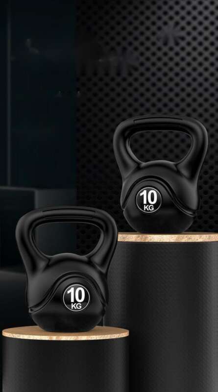 【 18000 Rückkäufe 】 Männer und Frauen Home 2kg-20kg Pot Bell Yoga Squat Hip Training Fitness Hantel Ball_voghion.com