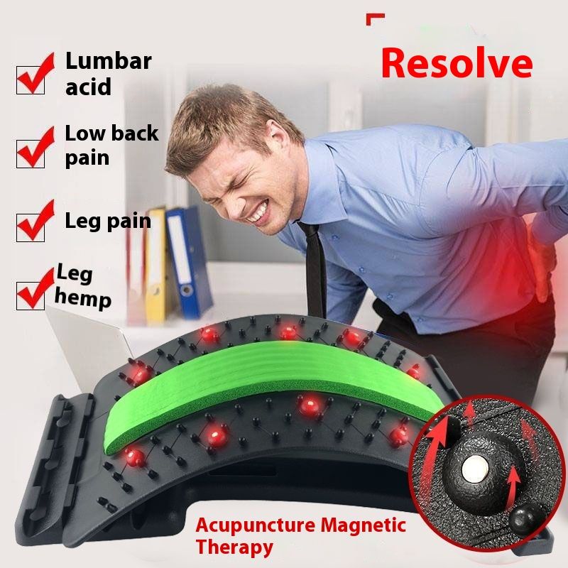 [4a marcia] correttore divaricatore curvatura della protrusione del disco Massaggio lombare agopuntura e moxibustione magnetoterapia_voghion.com