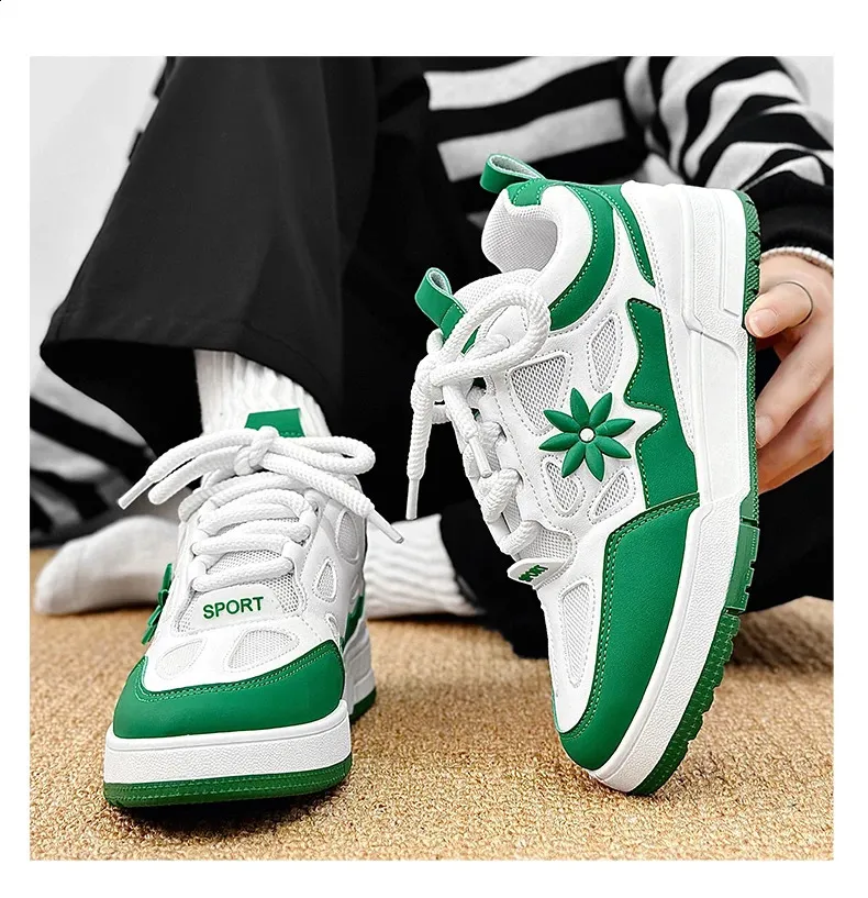 High Quality Running For Men Breathable Sport Shoes Skateboard Comfy Male Footwear Chunky Casual Sneakers Tenis_voghion.com