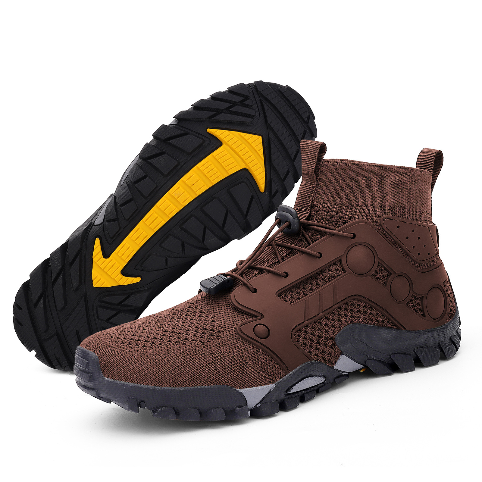 Outdoor and Women's Creek Tracing Men's Lightweight Non slip Mountaineering Hiking Shoes  Breathable Quick Drying_voghion.com