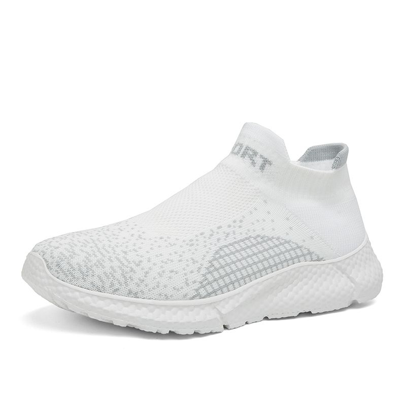 Slip On Men Outdoor Lightweight Men's Loafers Non-slip Soft Male Walking Shoes Breathable Mesh Casual Sneakers 2024_voghion.com