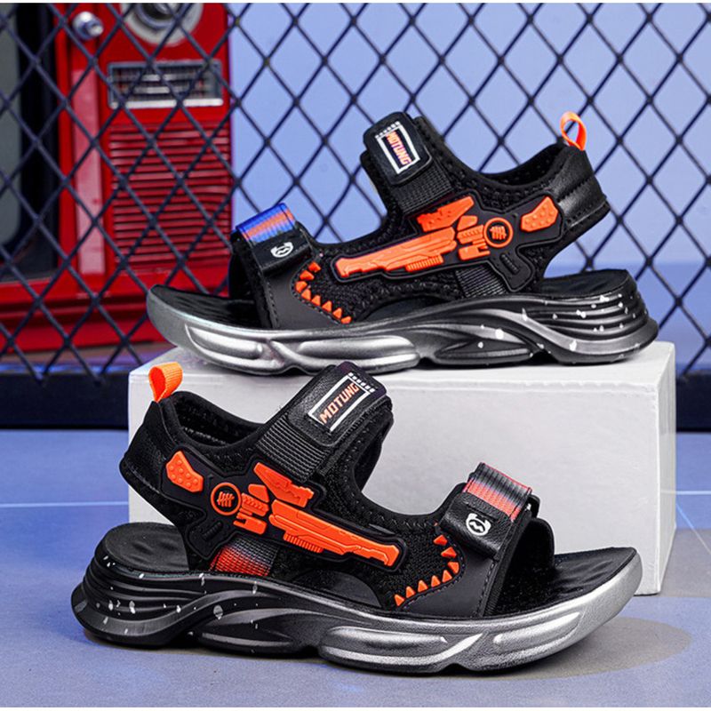 Boys sandals Summer new fashion handsome trend soft soled beach cool shoes for boys_voghion.com