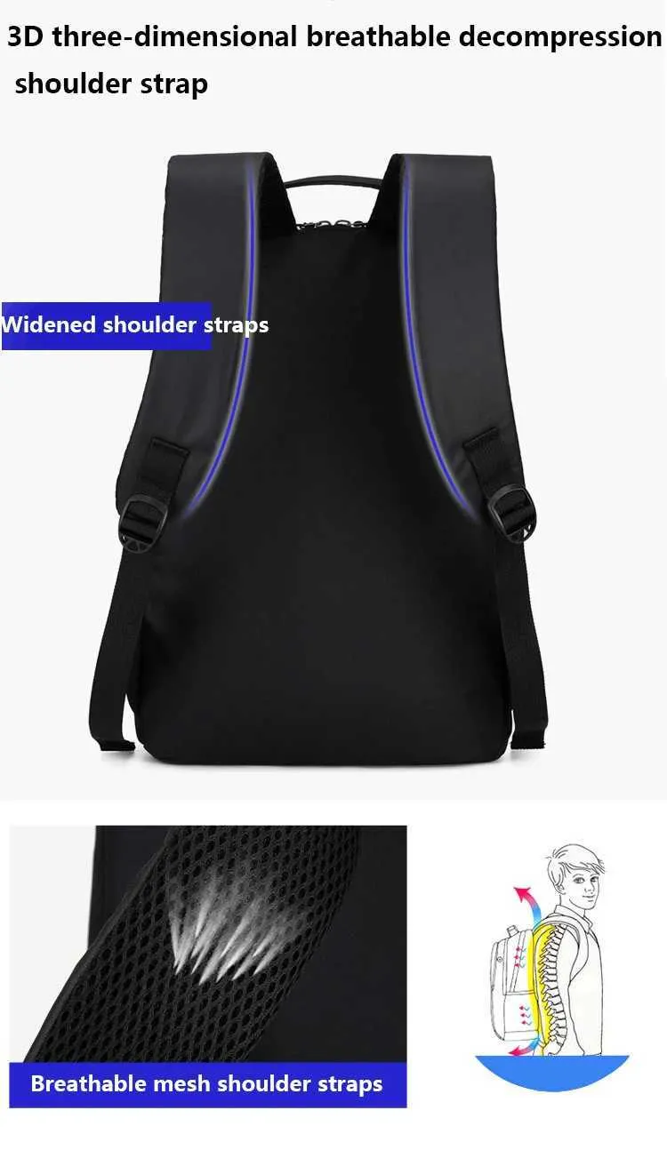Sac à dos ultra léger et imperméable pour homme, sac à dos élégant pour ordinateur portable 15,6 pouces C241011C241011_voghion.com