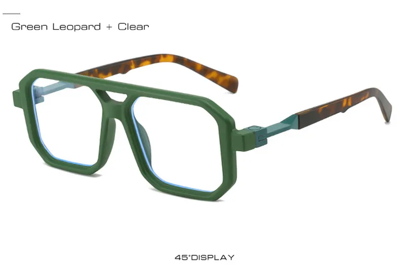Sunglasses Square Gradient Uv400 Women And Men Retro Polygon Shades_voghion.com